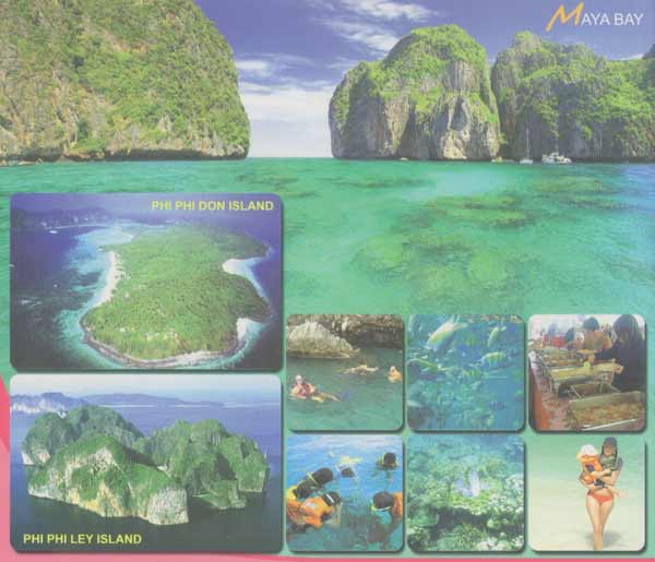 Phi Phi activites snorkeling, swimming, scuba, sightseeing Phi Phi Island activities