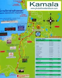 Kamala Beach District Map