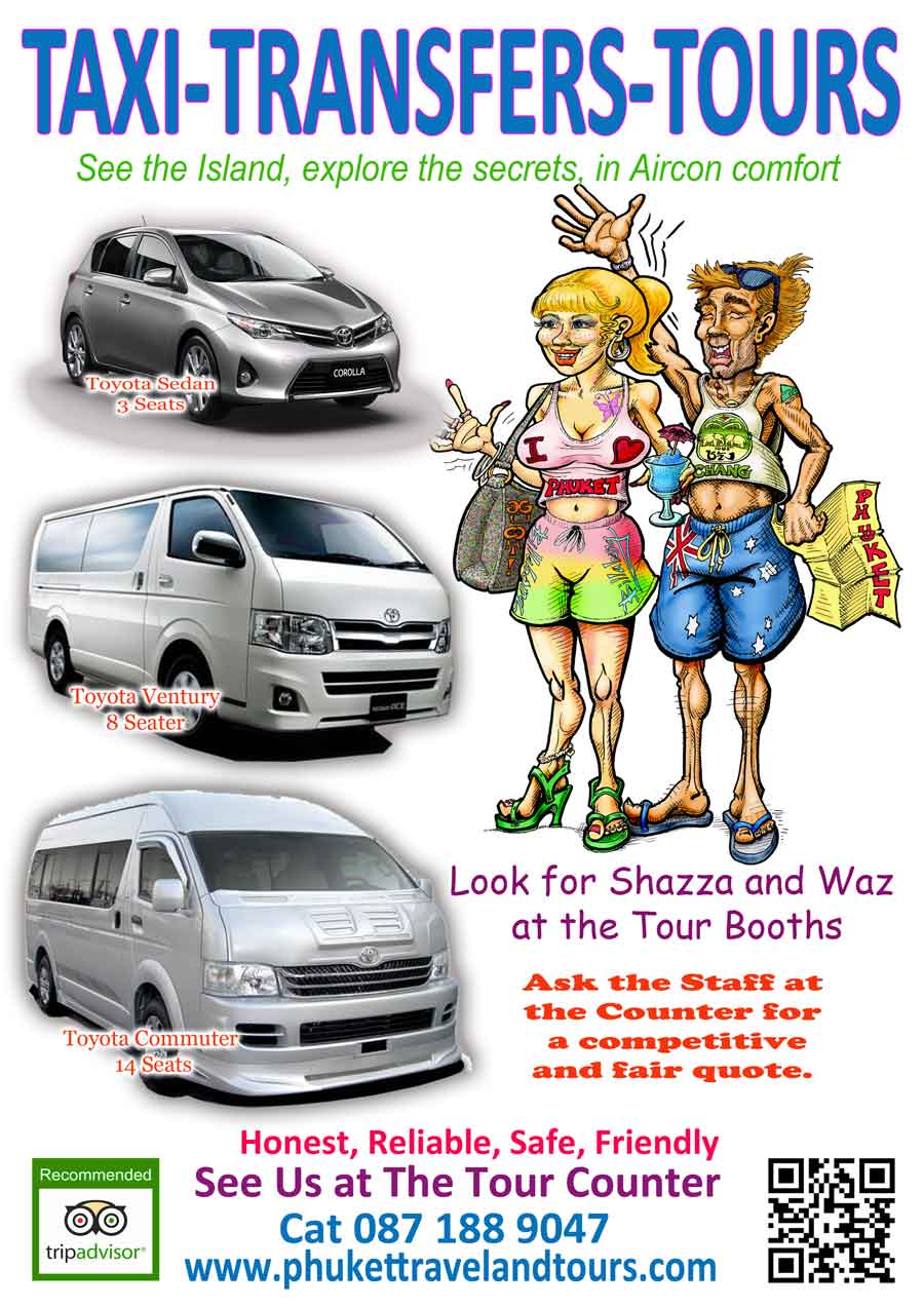 Phuket Tours Taxi and Transfer Service